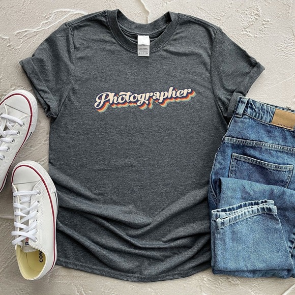 Retro Photographer Shirt, Vintage Photographer Shirt, Photographer Shirt - Picture 1 of 2